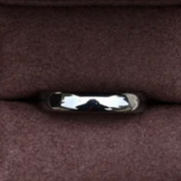 4mm wide Triton Tungsten Carbide Silver Wedding Band Ring COMFORT FIT - Picture 3 of 4